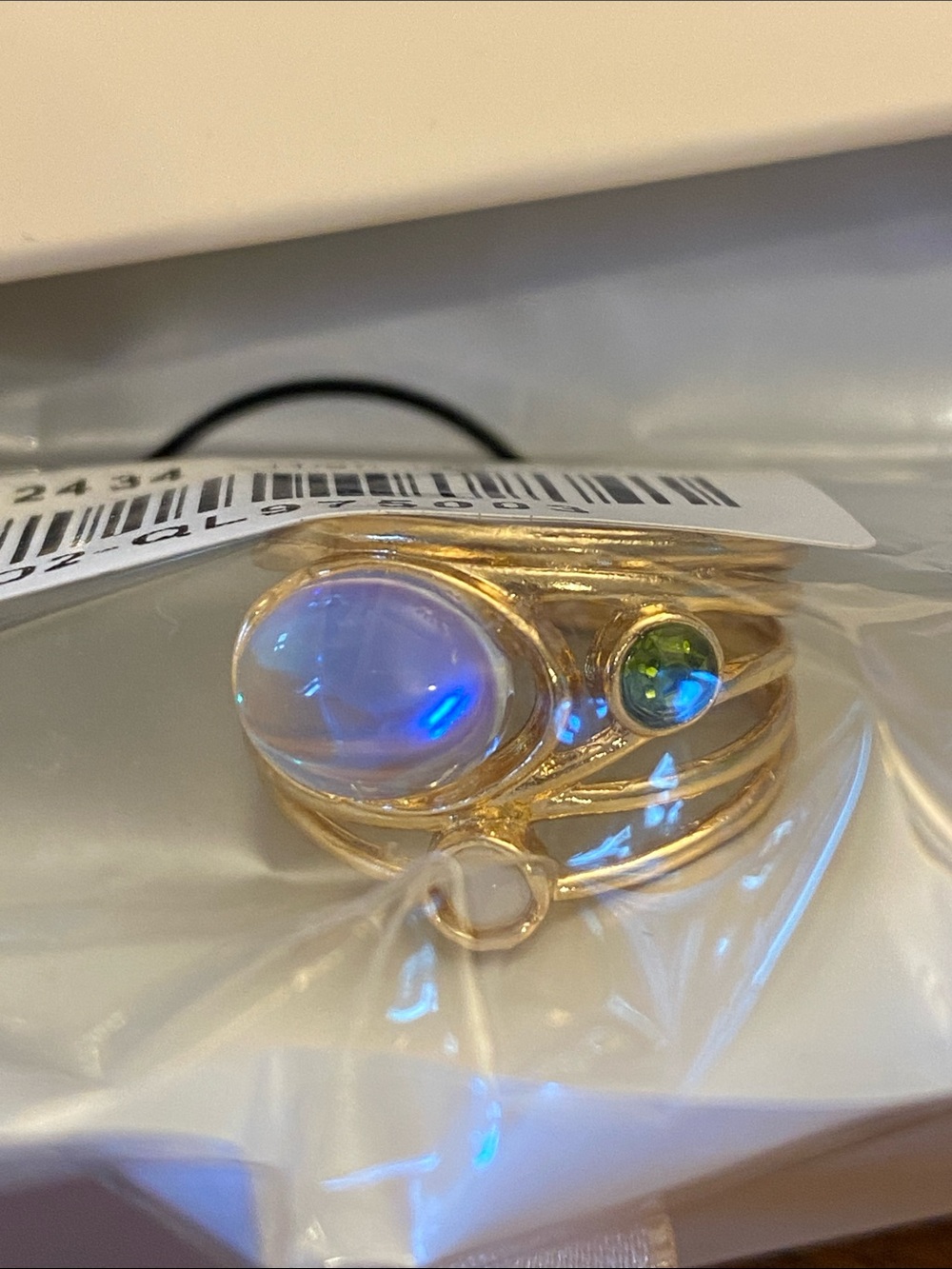 MATILDA & MILO Moonstone Ring Size 8